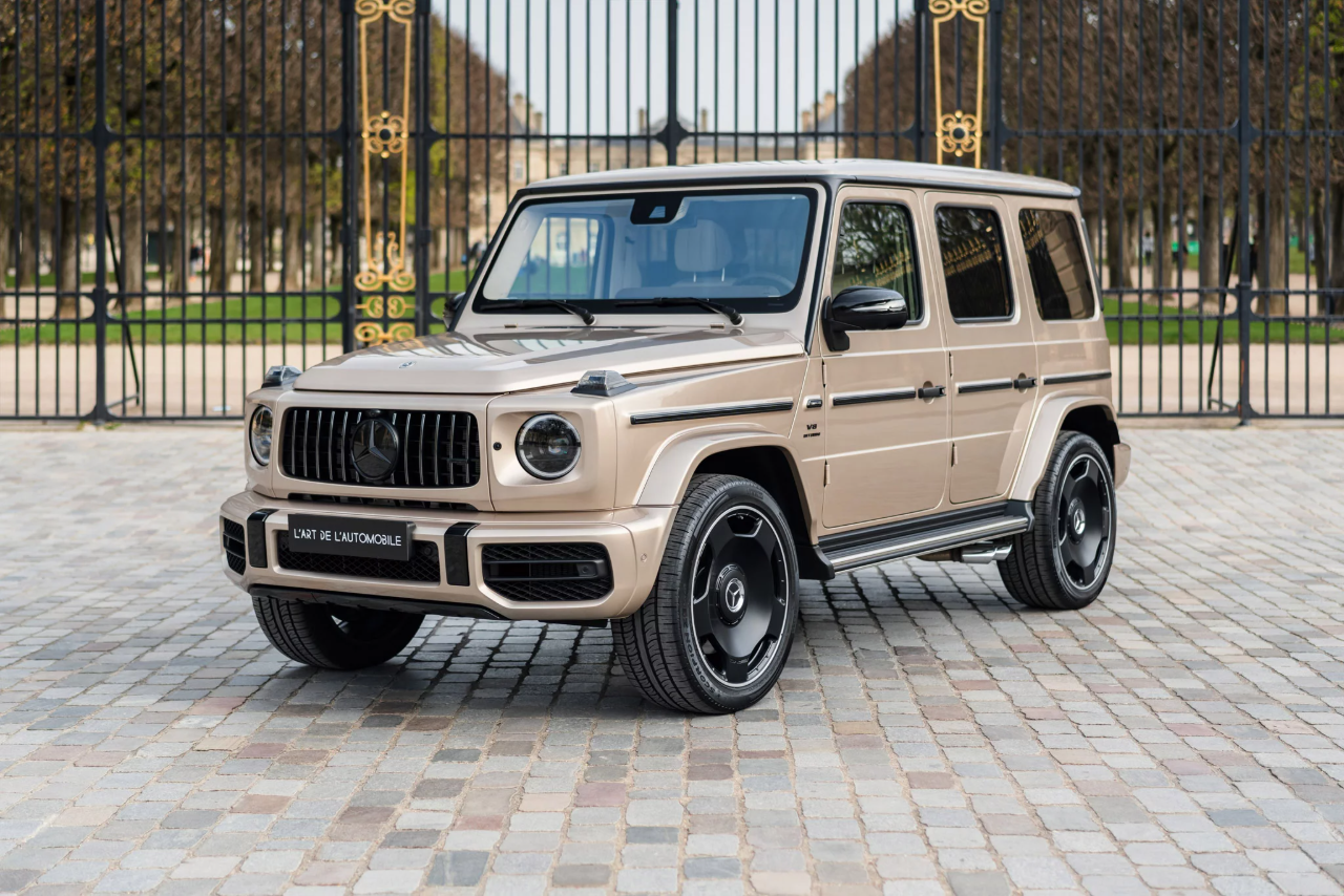 [신차사진] 2026 벤츠 AMG G63 트래버틴 베이지 게시글 썸네일