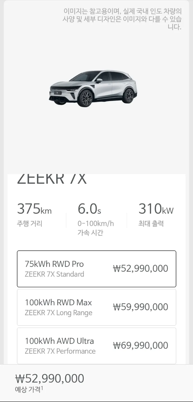 지커 7x 나오기도 전에 폭망 확정; 게시글 썸네일