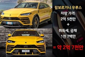 람보르기니를 몰려면 한달에 얼마를 벌어야할까요? ? 이미지1