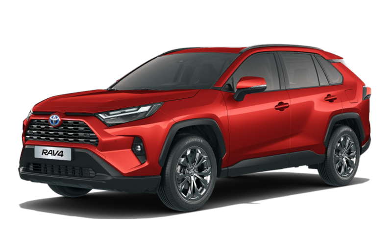 토요타 RAV4 하이브리드 2WD XLE 레드 MC